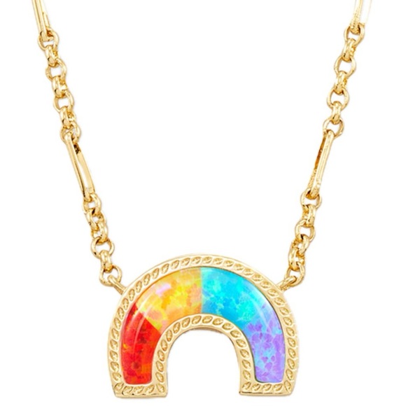 Kendra Scott Rainbow Opal Necklace new with tags! - Picture 1 of 4